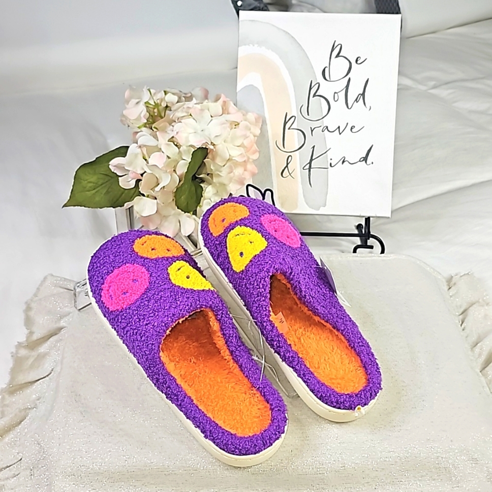 Smiley Face Slippers intimate Elegant wear Office wear Career